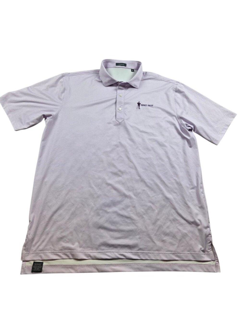Turtleson Paynes Valley Polo Shirt Mens XL Purple Performance Short Sleeve Golf